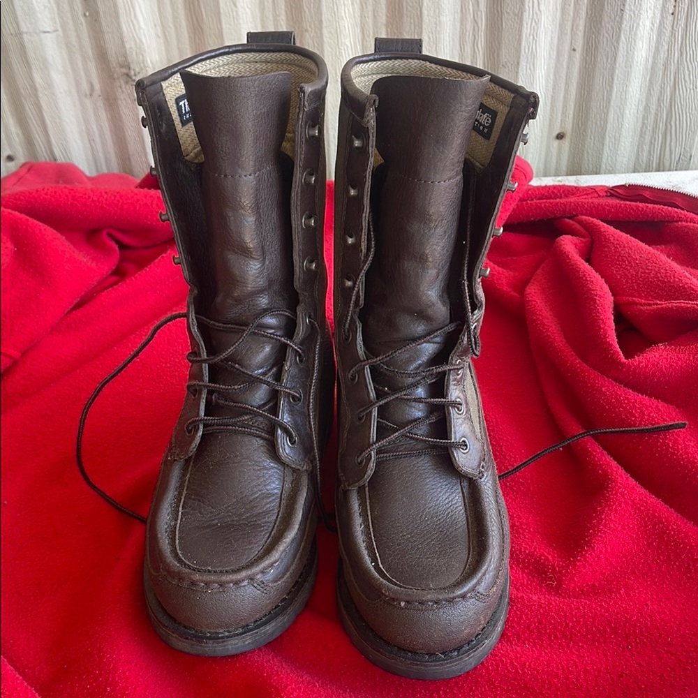 Cabela's Brown Rugged Leather Boots